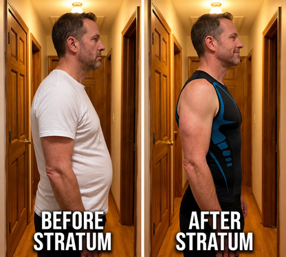 StratumFit™ | Men's Compression Shaping Top — Flatter Stomach Instantly