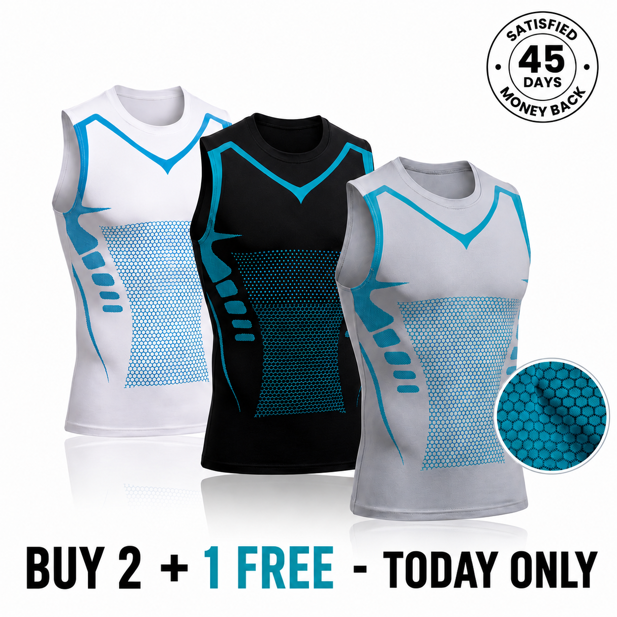 StratumFit™ | Men's Compression Shaping Top — Flatter Stomach Instantly