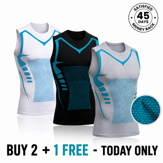 StratumFit™ | Men's Compression Shaping Top — Flatter Stomach Instantly